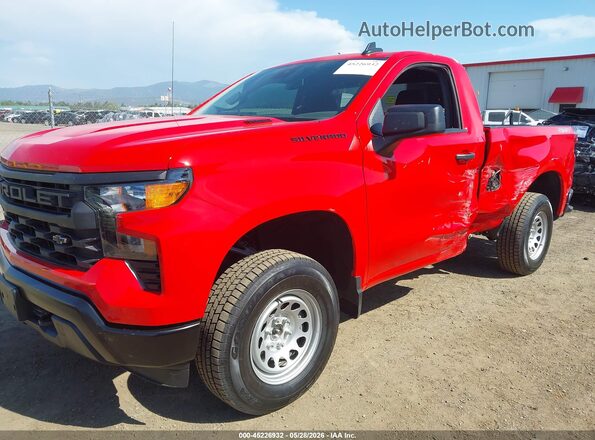3GCNKAEKXTG233531 2026 CHEVROLET SILVERADO Red Vista tres cuartos delantera izquierda