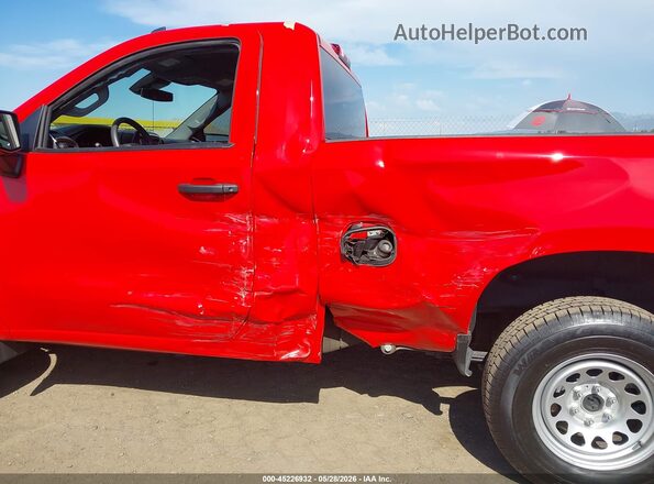 3GCNKAEKXTG233531 2026 CHEVROLET SILVERADO Red Vista frontal