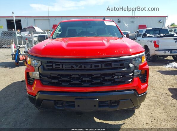 3GCNKAEKXTG233531 2026 CHEVROLET SILVERADO Red Vista del cuadro de instrumentos