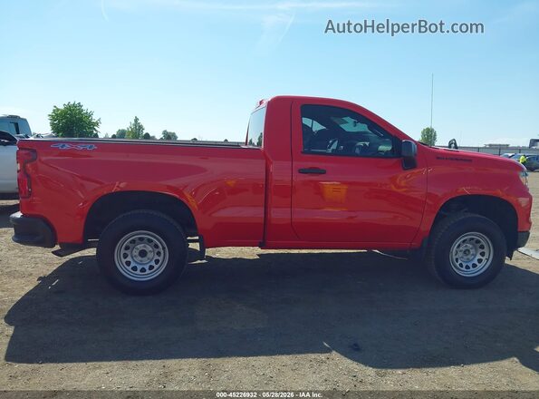 3GCNKAEKXTG233531 2026 CHEVROLET SILVERADO Red Vista interior trasera
