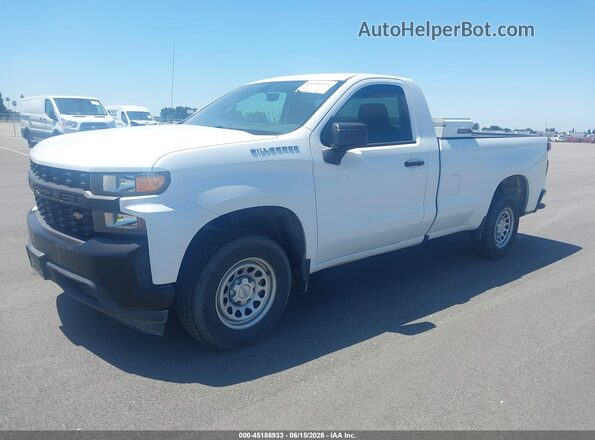 3GCNWAEF1LG125788 2020 CHEVROLET SILVERADO Белый 