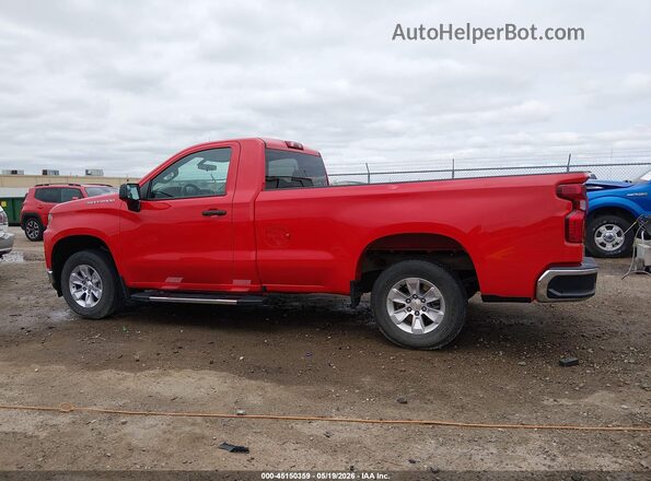 3GCNWAEF3LG160560 2020 CHEVROLET SILVERADO Red 