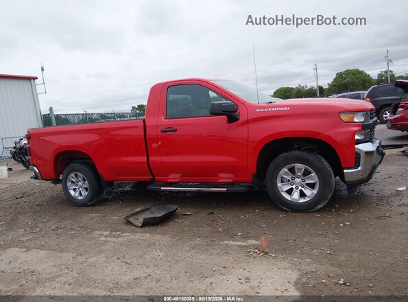 3GCNWAEF3LG160560 2020 CHEVROLET SILVERADO Red 