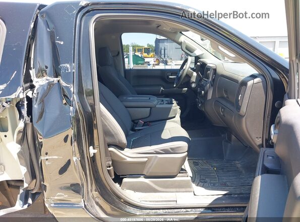 3GCNYAEF8KG174950 2019 CHEVROLET SILVERADO Black Widok naklejki z numerem VIN
