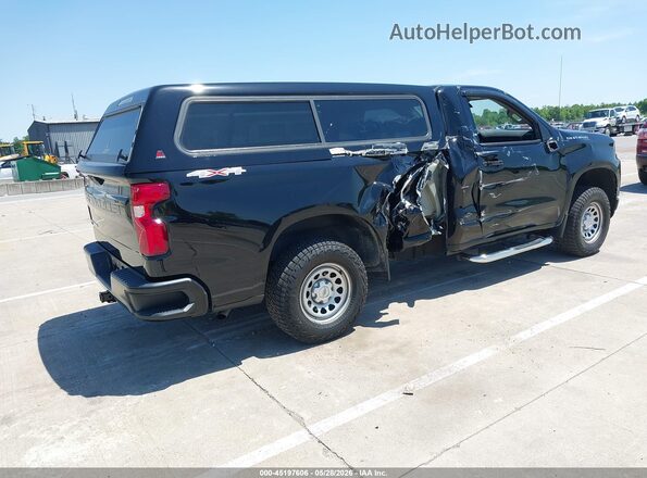 3GCNYAEF8KG174950 2019 CHEVROLET SILVERADO Black Tył prawy