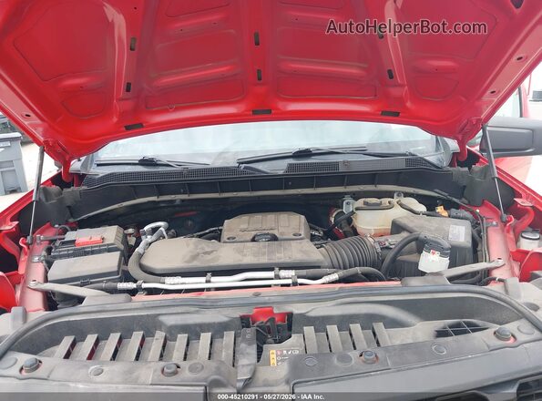 3GCNYAEK5MG326747 2021 CHEVROLET SILVERADO Red Հետևի տեսք