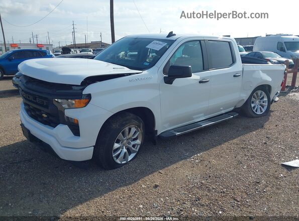 3GCPABEK2RG455734 2024 CHEVROLET SILVERADO White წინა მარცხენა ხედი სამი მეოთხედიდან
