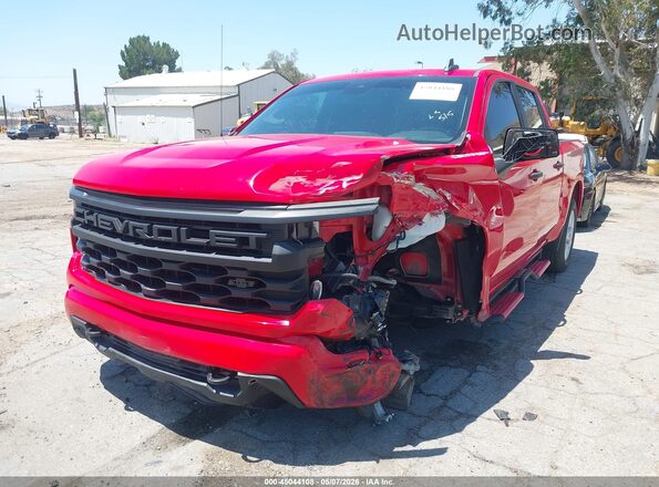 3GCPABEK8RG216060 2024 CHEVROLET SILVERADO Red Առջևի ձախ երեք քառորդ տեսարան