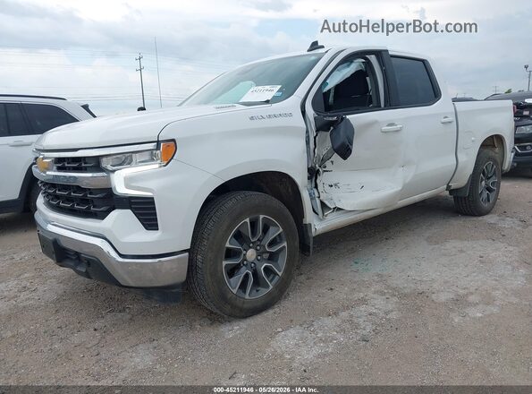 3GCPACE85SG170302 2025 CHEVROLET SILVERADO White Przód lewy
