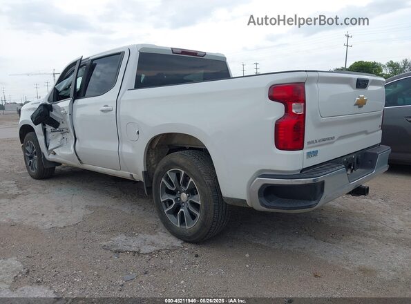 3GCPACE85SG170302 2025 CHEVROLET SILVERADO White Tył lewy