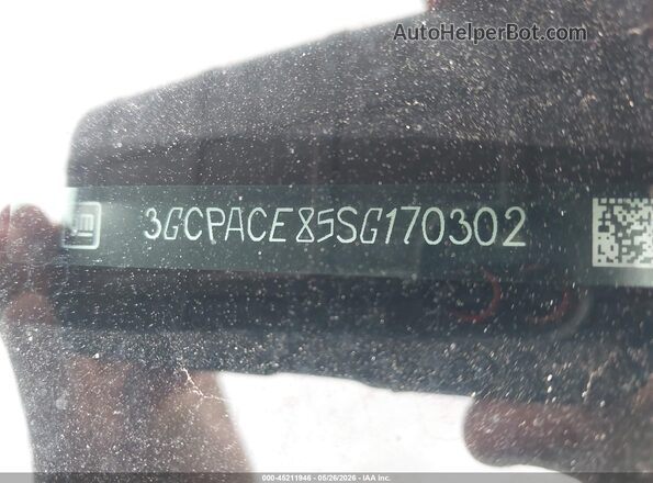 3GCPACE85SG170302 2025 CHEVROLET SILVERADO White Widok komory silnika