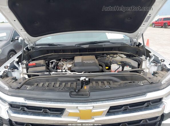 3GCPACE85SG170302 2025 CHEVROLET SILVERADO White Widok z tyłu
