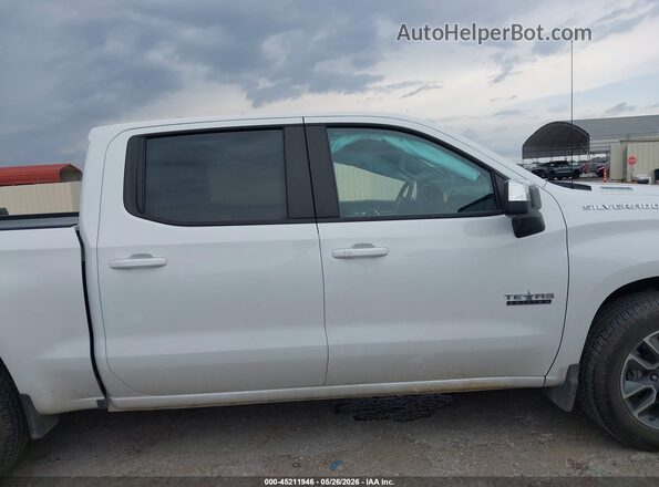 3GCPACE85SG170302 2025 CHEVROLET SILVERADO White Widok wnętrza z tyłu