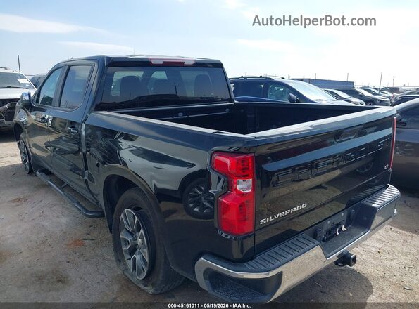 3GCPACED4NG618594 2022 CHEVROLET SILVERADO Black Trasero izquierdo