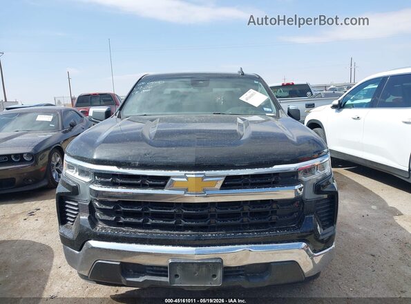3GCPACED4NG618594 2022 CHEVROLET SILVERADO Black Vista del cuadro de instrumentos