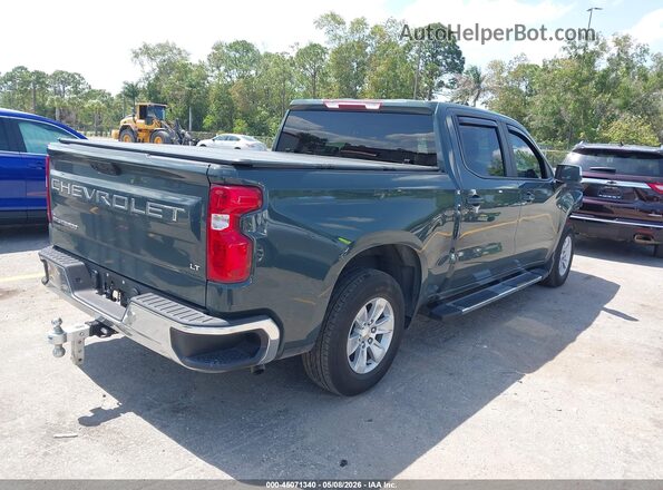 3GCPACED6SG206785 2025 CHEVROLET SILVERADO Green Trasero derecho