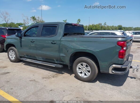 3GCPACED6SG206785 2025 CHEVROLET SILVERADO Green Trasero izquierdo