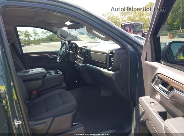 3GCPACED6SG206785 2025 CHEVROLET SILVERADO Green Vista interior delantera