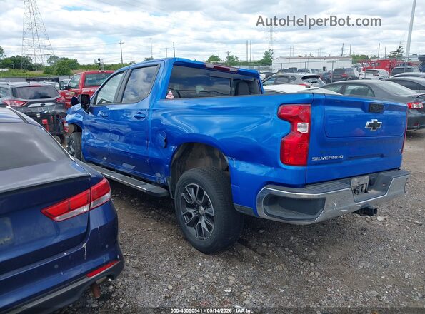 3GCPACED8SG203077 2025 CHEVROLET SILVERADO Blue Tył lewy