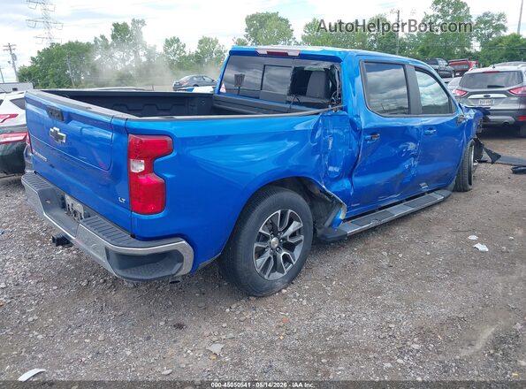 3GCPACED8SG203077 2025 CHEVROLET SILVERADO Blue Tył prawy