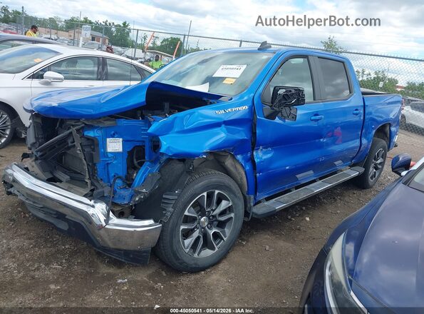 3GCPACED8SG203077 2025 CHEVROLET SILVERADO Blue Przód lewy
