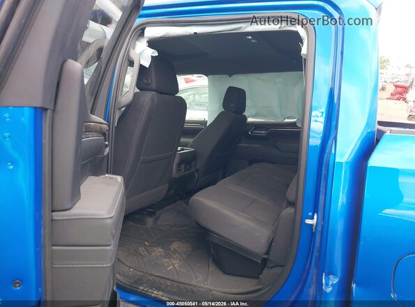 3GCPACED8SG203077 2025 CHEVROLET SILVERADO Blue Widok naklejki z numerem VIN