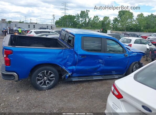 3GCPACED8SG203077 2025 CHEVROLET SILVERADO Blue Widok wnętrza 360 stopni