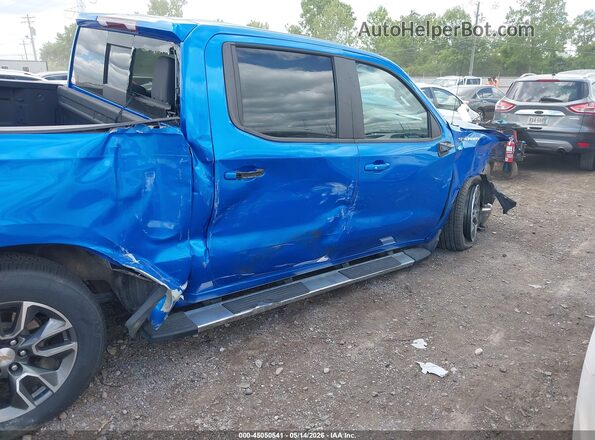 3GCPACED8SG203077 2025 CHEVROLET SILVERADO Blue 