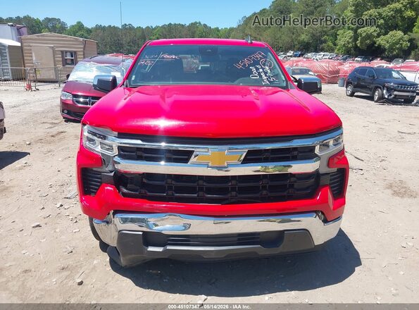 3GCPACEK8RG183745 2024 CHEVROLET SILVERADO Red Вид щитка приладів