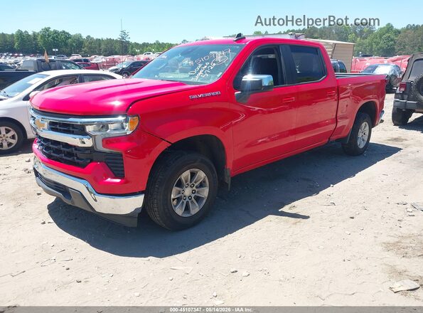 3GCPACEK8RG183745 2024 CHEVROLET SILVERADO Red Передня ліва чверть