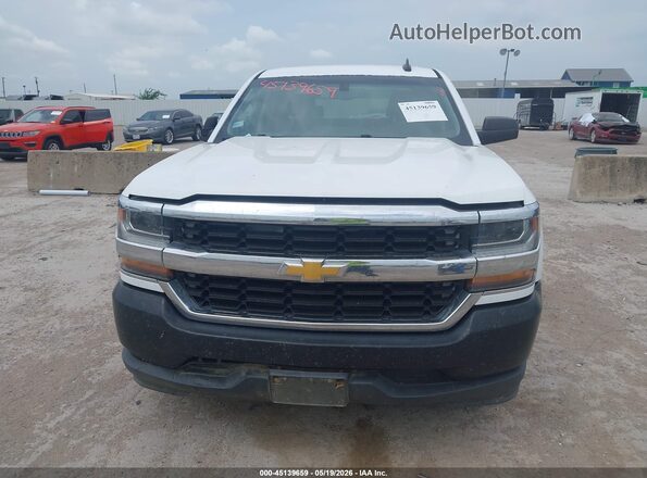 3GCPCNEC2HG122954 2017 CHEVROLET SILVERADO White Вид задньої частини салону