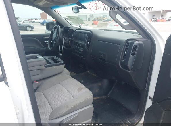 3GCPCNEC2HG122954 2017 CHEVROLET SILVERADO White Вид салону спереду