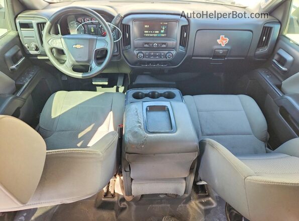 3GCPCNEC5GG372767 2016 CHEVROLET SILVERADO Белый Вид панели приборов