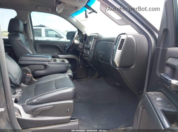 3GCPCREC0JG506258 2018 CHEVROLET SILVERADO Black Front interior view