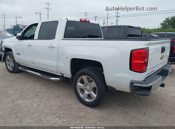 3GCPCREC1JG437502 2018 CHEVROLET SILVERADO White Trasero izquierdo