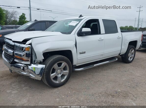 3GCPCREC1JG437502 2018 CHEVROLET SILVERADO White Vista tres cuartos delantera izquierda