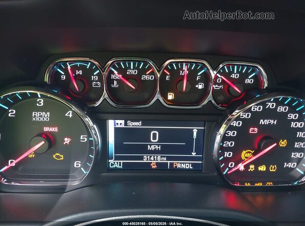 3GCPCREC1JG437502 2018 CHEVROLET SILVERADO White Vista de los asientos traseros