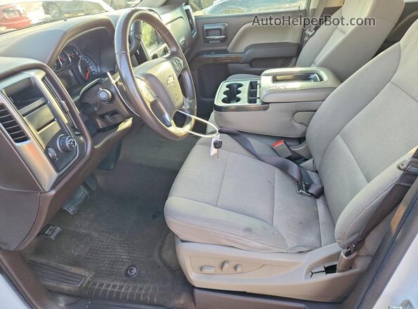 3GCPCREC2HG125487 2017 CHEVROLET SILVERADO White Vista interior delantera
