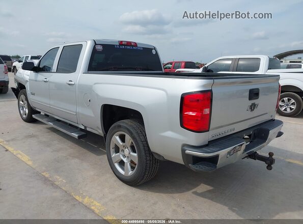3GCPCREC2JG370943 2018 CHEVROLET SILVERADO Silver Trasero izquierdo