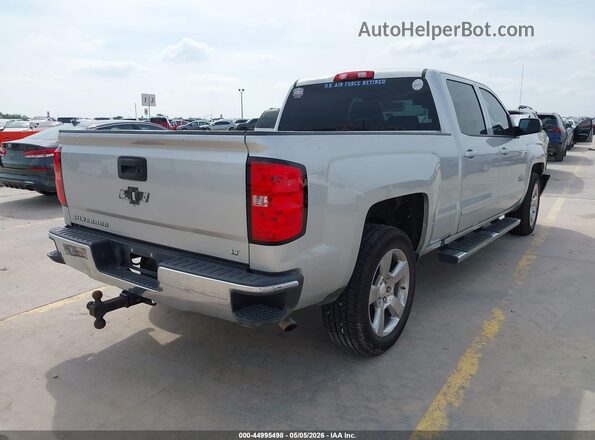 3GCPCREC2JG370943 2018 CHEVROLET SILVERADO Silver Trasero derecho