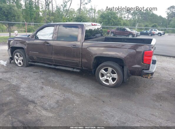 3GCPCREC3GG245846 2016 CHEVROLET SILVERADO Brown Rear left