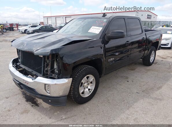3GCPCREC3JG367050 2018 CHEVROLET SILVERADO Black Առջևի ձախ երեք քառորդ տեսարան