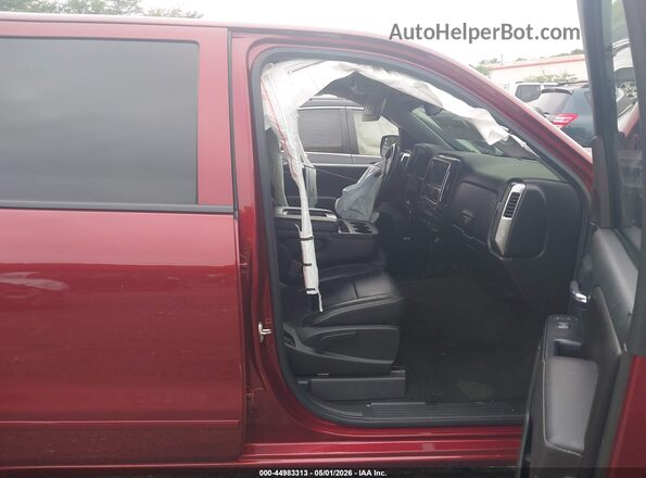 3GCPCREC8HG112078 2017 CHEVROLET SILVERADO Maroon Front interior view