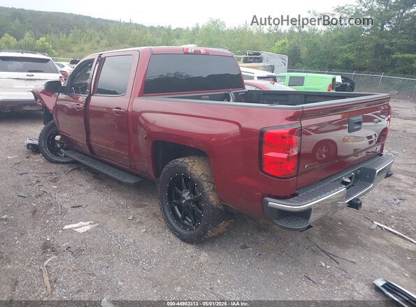 3GCPCREC8HG112078 2017 CHEVROLET SILVERADO Maroon Rear left