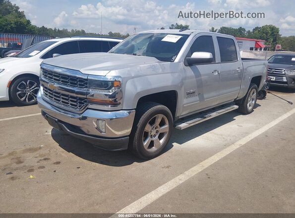 3GCPCREC8HG288340 2017 CHEVROLET SILVERADO Серебряный Передняя левая четверть