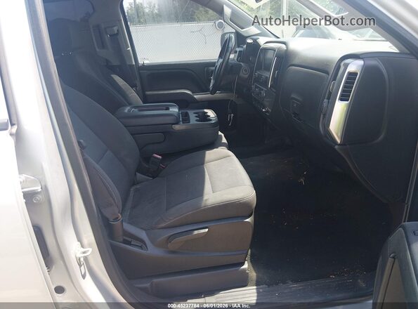 3GCPCREC8HG288340 2017 CHEVROLET SILVERADO Серебряный Вид салона спереди