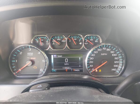 3GCPCREC8HG288340 2017 CHEVROLET SILVERADO Серебряный Вид задних сидений