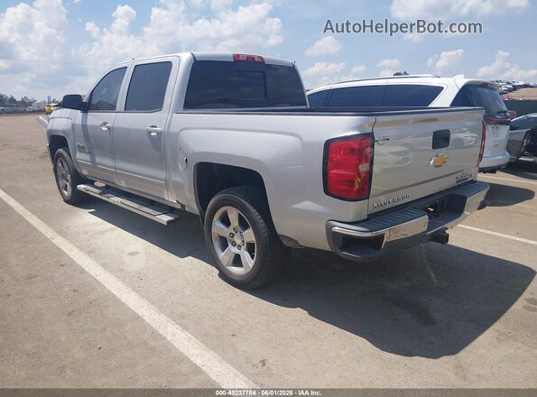 3GCPCREC8HG288340 2017 CHEVROLET SILVERADO Серебряный Задняя левая четверть