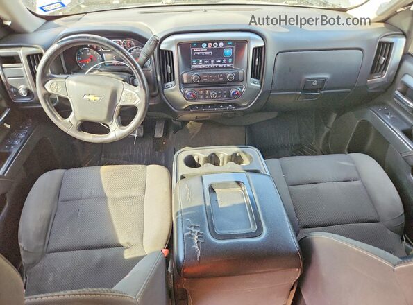 3GCPCREC8HG394917 2017 CHEVROLET SILVERADO Gray Вид панелі приладів