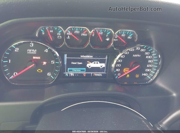 3GCPCREC9HG231192 2017 CHEVROLET SILVERADO Blue Вид задніх сидінь